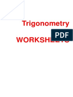 Trigonometry Worksheet