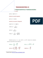 TRIGONOMETRÍA II