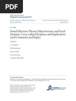 Sexual Selection, Physical Attractiveness, and Facial Neoteny: Cross-Cultural Evidence and Implications