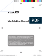Asus E7895 Me400c Tablet Manual