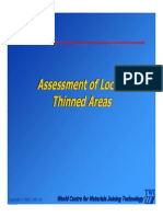 Section 9 - Assessment of Locally Thinned Areas