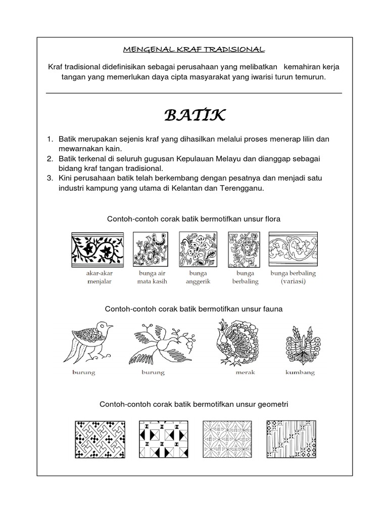Nota Batik Pdf