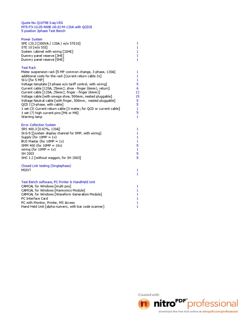 MTE Specification | PDF