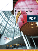 CUHK Calendar2013-14