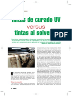 Tintas UV Vs Tintas Solvente