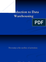 Introduction to Data warehouse