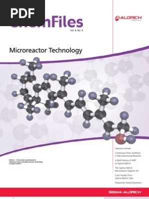 Chemfiles Vol 9 No 4 Microreactor Technology Chemical - 