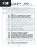Download 111170 Customer Bug Fixes MOS Report - All Bugs by ratan_patlolla SN185386829 doc pdf