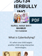 CSC134 Understanding Cyberbullying