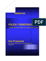 Enrique Diaz Policia y Democracia