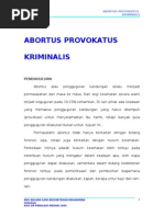 Download Abortus provokatus kriminalis by Vino Adhiyoga SN185391646 doc pdf