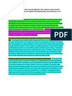 Sample Essay With Highlighted Features