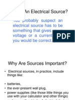 What Is An Electrical Source