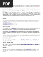 Excel DATE Function