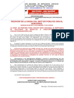 Negociacion Con Movilización para Alcanzar Un Reajuste Digno. - 1