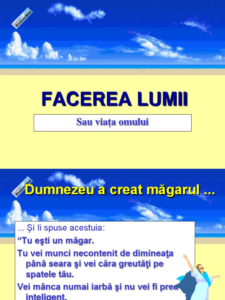 Facerea Lumii | PDF