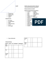 Catatan Riwayat Penyakit