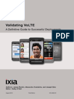 Validating VoLTE (First Edition)