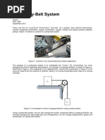 The Pulley and Belt System PDF