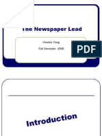 The Newspaper Lead