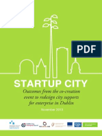 Startup City Outcomes