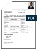 Vishnu D Raj: Educational Qualification University / Board Institution Year of Passing