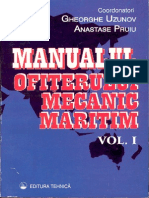 Manualul Ofiterului Mecanic Maritim Vol I