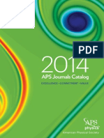 2014 APS Journals Catalog