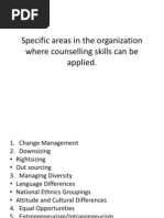 1-Organisational Applications of Counselling Skills