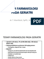 Terapi Farmakologi Pada Geriatri