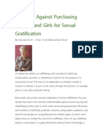 S. Hunt 2013 The Case Against Purchasing Women and Girls For Sexual Gratification