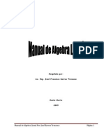 Manual de Algebra Lineal 2009