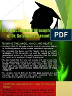 The Educational Philosophy of Dr. Salvador Z. Araneta