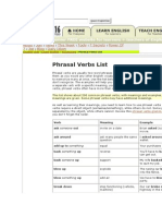 Phrasal Verbs List: About Join News This Week Tools 7 Secrets Power of 7 Joe Blog Daily Idiom Phrasal Verbs Quiz