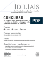 Afiche Concurso Cedlas A4111