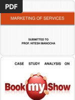 Download case study on bookmyshowcom for service  perspective  by Viswajeet Biswal SN185472682 doc pdf