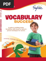 Download Fourth Grade Vocabulary Success by Sylvan Learning - Excerpt by Sylvan Learning SN18547836 doc pdf