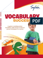 Fourth Grade Vocabulary Success by Sylvan Learning - Excerpt