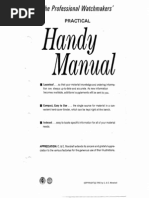 Download The Professional WatchmakersPRACTICAL Hany Manual by Obscurax SN185481542 doc pdf