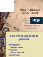 INESTABILIDAD AFECTIVA