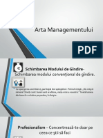 Arta Managementului - Show