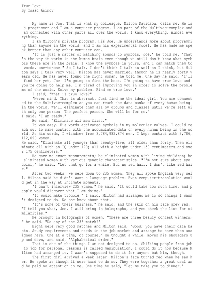 Narrative essay about love at first sight picture