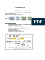 Chemical Equations and Chemical Quantities