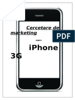47206780 Cercetare de Marketing Asupra iPhone 3G