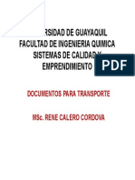 DOCUMENTOS Transporte