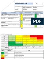 Risk Assessment Form