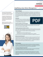 Simplifying Lotus Notes Id and Password Management
