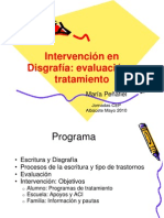 Intervencion Disgrafia Alumnos Albacete