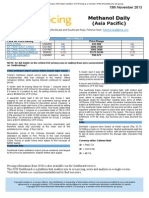 Methanol Daily (Asia) 2013-11-19