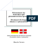 Free German Piedmontese Dictionary